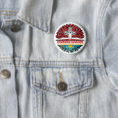 Kasachstan Kasachisch Schweizer Schweiz Baum Button (Beispiel)