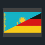 Kasachstan, Kasachstan Postkarte<br><div class="desc">Kasachstan,  Kasachstan. Ideal für alle,  die Deutschland und Kasachstan Lieben haben. Wir haben andere Kasachstan-Flaggen und Deutschland und Kasachstan-Flaggen,  Deutschland und Kasachstan-Symbole und Deutschland und Kasachstan-Wappen. Es ist eine großartige Art,  Ihrem Deutschland und Kasachstan Stolz zu zeigen. Beste Flagge Kasachstans,  beste Qualität immer.</div>