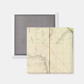 Kasachstan, Kirgisistan Magnet (Vorderseite/Rückseite)