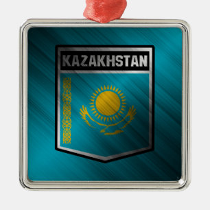 Kasachstan Ornament Aus Metall