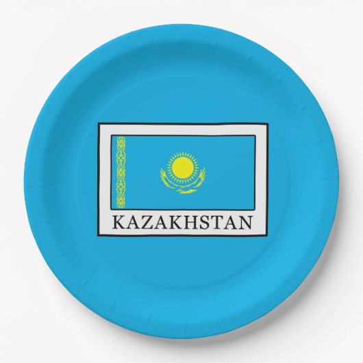 Kasachstan Pappteller (Vorderseite)