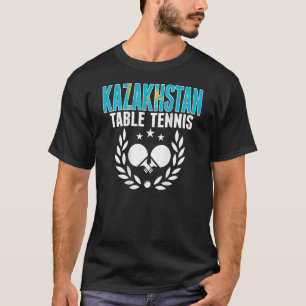 Kasachstan Ping Pong Unterstützung Kasachstans Tab T-Shirt