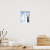 Kasachstan Poster (Küche)