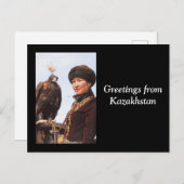 Kasachstan Postkarte (Vorne/Hinten)