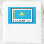 Kasachstan Rechteckiger Aufkleber (Tasche)
