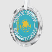 Kasachstan Runde Emblem Ornament (Vorderseite)