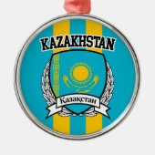 Kasachstan Silbernes Ornament (Vorne)