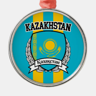 Kasachstan Silbernes Ornament