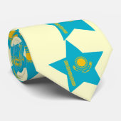 Kasachstan-Stern Krawatte (Gerollt)