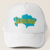Kasachstan Truckerkappe (Vorderseite)