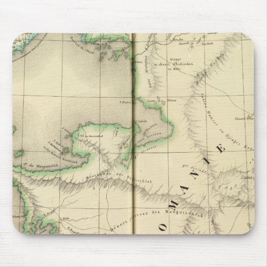 Kasachstan, Usbekistan Mousepad (Vorne)