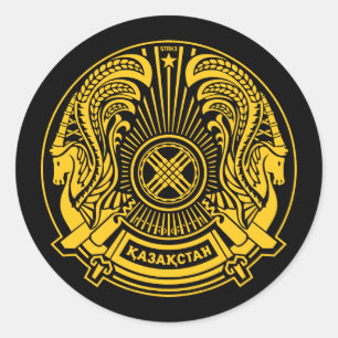 Kasachstan-Wappen Aufkleber