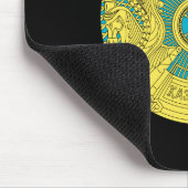 Kasachstan-Wappen Mousepad (Ecke)