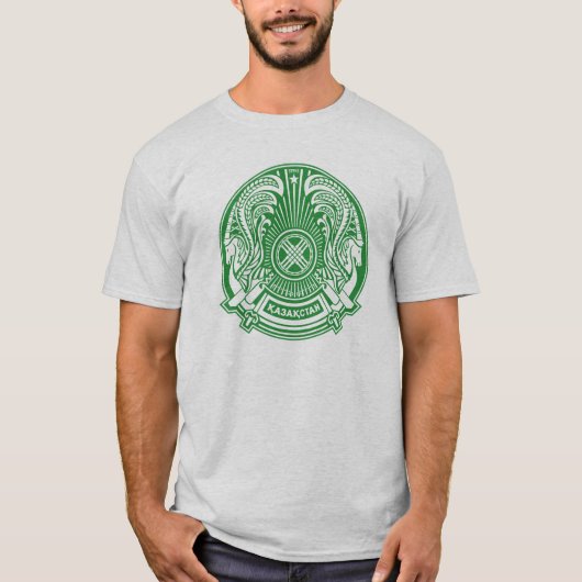 Kasachstan-Wappen T-Shirt (Vorderseite)