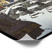 Kasamatsu Shiro Schnee bei Yomei Gate in Nikko Poster (Ecke)