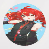 Kasane teto etiketten (Design 2)
