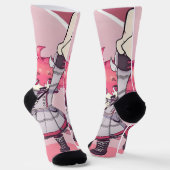 Kasane teto socken (Gewinkelt)