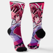 Kasane teto socken (Gewinkelt)