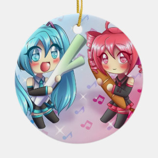 Kasane teto x miku keramik ornament