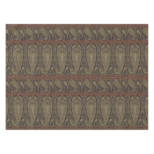 Kaschmir-Antike ca. 1700 Palm-Muster Print Tischdecke (Vorderseite (Horizontal))