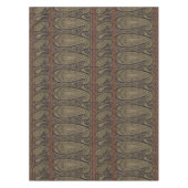 Kaschmir-Antike ca. 1700 Palm-Muster Print Tischdecke (Vorderseite)