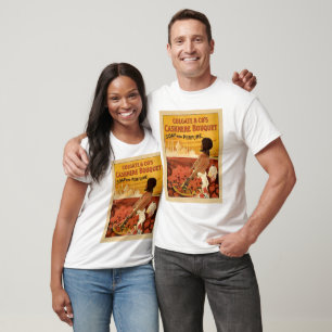Kaschmir-Blumenstraußmänner zerstört T-Shirt
