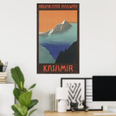 Kaschmir Indian Staat Railways Poster (Heimbüro)