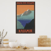 Kaschmir Indian Staat Railways Poster (Küche)