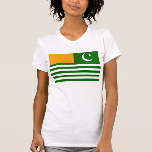 Kaschmir-Landesflaggeprovinz-Regionssymbol T-Shirt