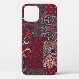 Kaschmir-Paisley-Seide: Abstrakte Vintage-Patchwor Case-Mate iPhone Hülle