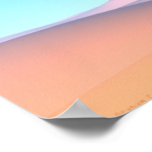 Kaschmir Poster (Ecke)