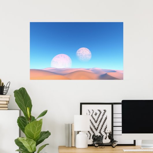 Kaschmir Poster (Heimbüro)