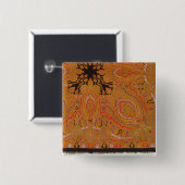 Kaschmirschal, c.1870-80 button (Vorne & Hinten)