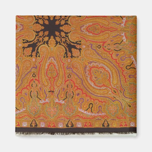 Kaschmirschal, c.1870-80 magnet (Vorne)