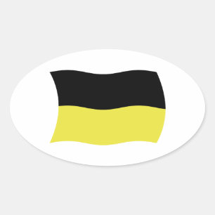 Kaschubische Flagge Aufkleber