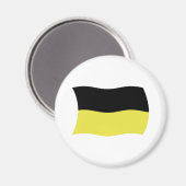 Kaschubische Flagge Magnet (Vorderseite/Rückseite)