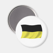 Kaschubische Flagge Magnet (Vorderseite/Rückseite)