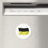 Kaschubische Flagge Magnet (In Situ (Geschirrspüler))