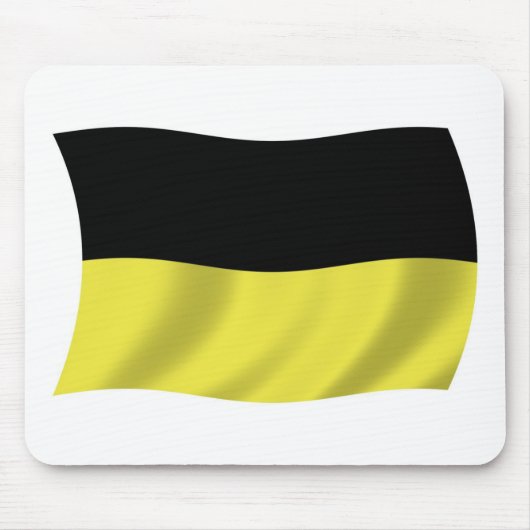 Kaschubische Flagge Mauspad (Vorne)
