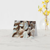 Kaschusnüsse Karte (Gelbe Blume)