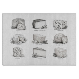 Käse aus aller Welt Schneidebrett