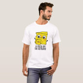 Käse aus dem alten Block Funny Food Puff T-Shirt (Vorne ganz)