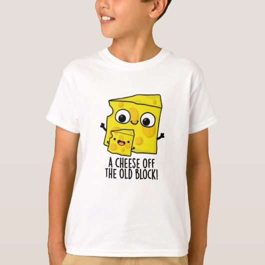 Käse aus dem alten Block Funny Food Puff T-Shirt (Vorderseite)