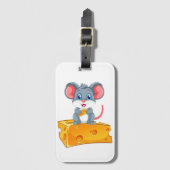 Käse Bitte - Gepäckmarke Gepäckanhänger (Vorderseite Vertikal)