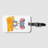 Käse Bitte - Gepäckmarke Gepäckanhänger (Vorderseite (Horizontal))