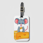 Käse Bitte Gepäckmarke - Nachhaltig & stilvoll Gepäckanhänger (Vorderseite Vertikal)