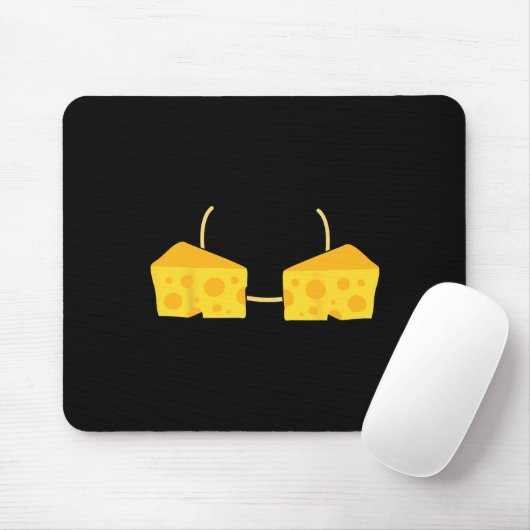 Käse Bra Kostüm Niedlich leicht Essen Halloween Ge Mousepad (Mit Mouse)