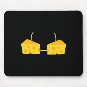 Käse Bra Kostüm Niedlich leicht Essen Halloween Ge Mousepad