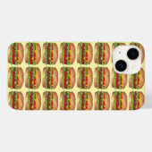 Käse Burger Hamburger Cheeseburger Feinschmecker C Case-Mate iPhone Hülle (Rückseite (Horizontal))