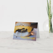 Käse Burger Happy Birthday Card Karte (Vorderseite)